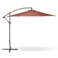 Classic Accessories Weekend 10 Ft Patio Cantilever Umbrella, Cedarwood UCWUMB12096